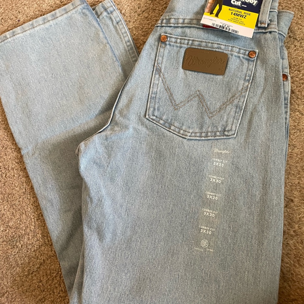 Wrangler jeans cowboy cute NWT 3X30